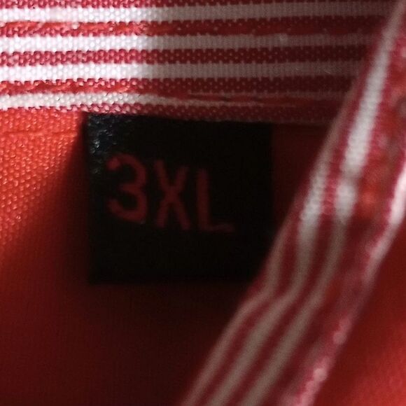Albertini Shirt Men's 3xl‎ Button Front Red - Picture 6 of 8